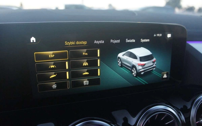 Mercedes-Benz GLA cena 179000 przebieg: 10290, rok produkcji 2020 z Dobrzyca małe 667